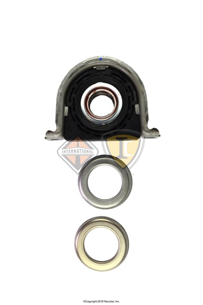 DS2101211X, Spicer U-Joints & Center Bearings, Driveline Parts, BEARING ASSY, CENTER, DRIVE SHAFT, 1.968 ID, 2.780 CTR TO MOUNTING 2.250 BRACKET WIDTH - DS2101211X